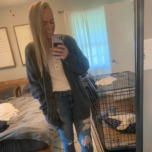 Oversized grandpa cardigan